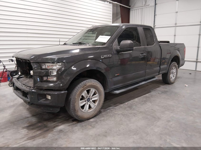 2016 FORD F-150 TRUCK 2.7L V-6 DI, DOHC, VVT, TURBO, 325HP