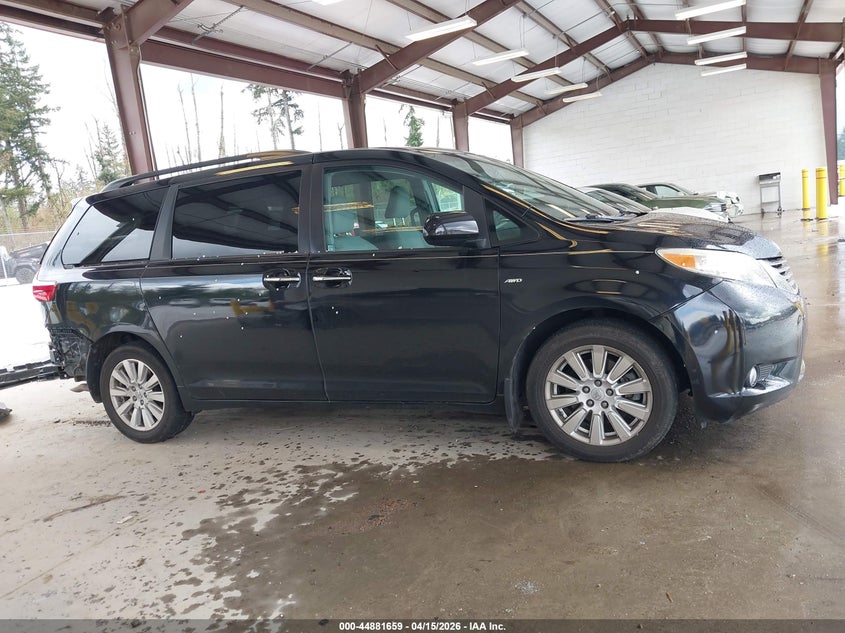2017 Toyota Sienna Xle 7 Passenger VIN: 5TDDZ3DC9HS182495 Lot: 44881659