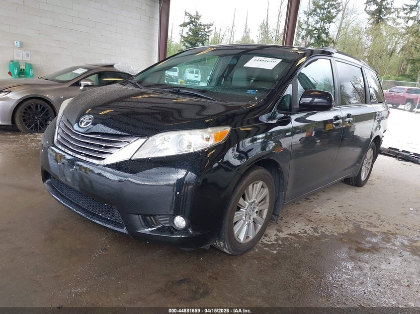 2017 Toyota Sienna Xle 7 Passenger