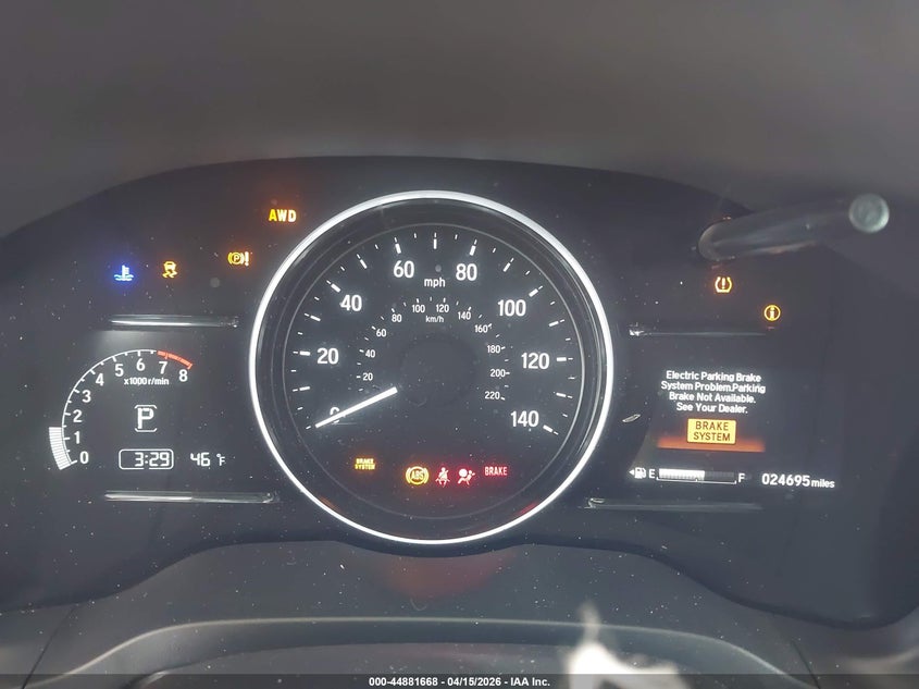 2020 Honda Hr-V Awd Ex VIN: 3CZRU6H59LM721699 Lot: 44881668