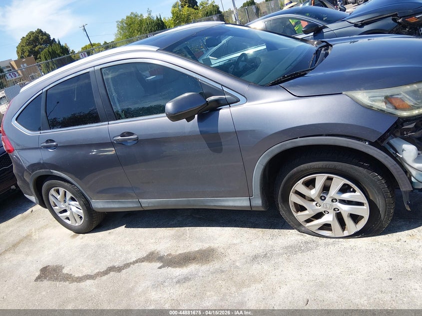 2016 Honda Cr-V Ex-L VIN: 5J6RM3H76GL021341 Lot: 44881675