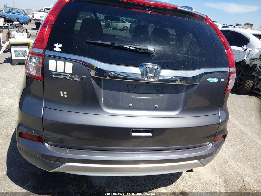 2016 Honda Cr-V Ex-L VIN: 5J6RM3H76GL021341 Lot: 44881675
