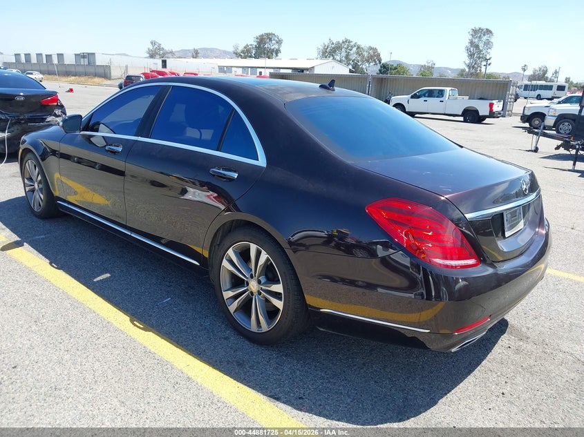 2015 Mercedes-Benz S 550