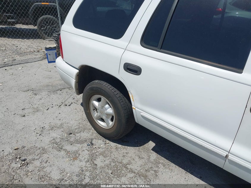 2000 Dodge Durango VIN: 1B4HR28Y1YF139543 Lot: 44881732