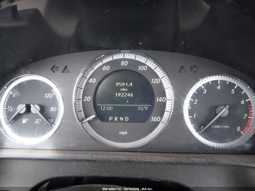 2009 Mercedes-Benz C 300 Luxury/Sport VIN: WDDGF54X19F263017 Lot: 44881737