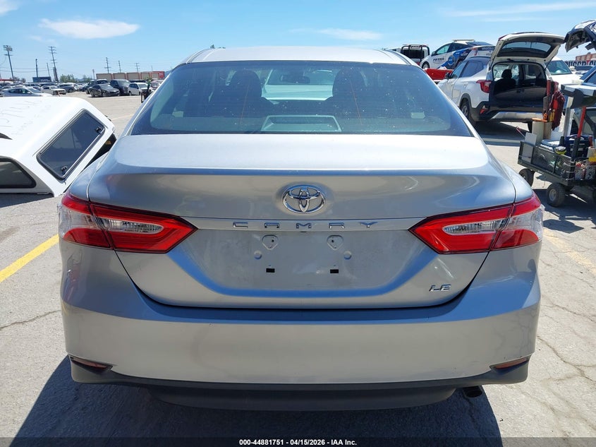 2018 Toyota Camry Le VIN: 4T1B11HK9JU122590 Lot: 44881751