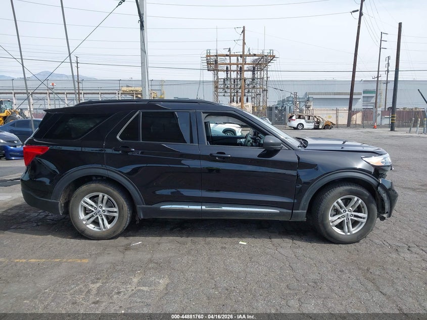 1FMSK7DH4PGB86716 2023 Ford Explorer 2.3 Xlt black
