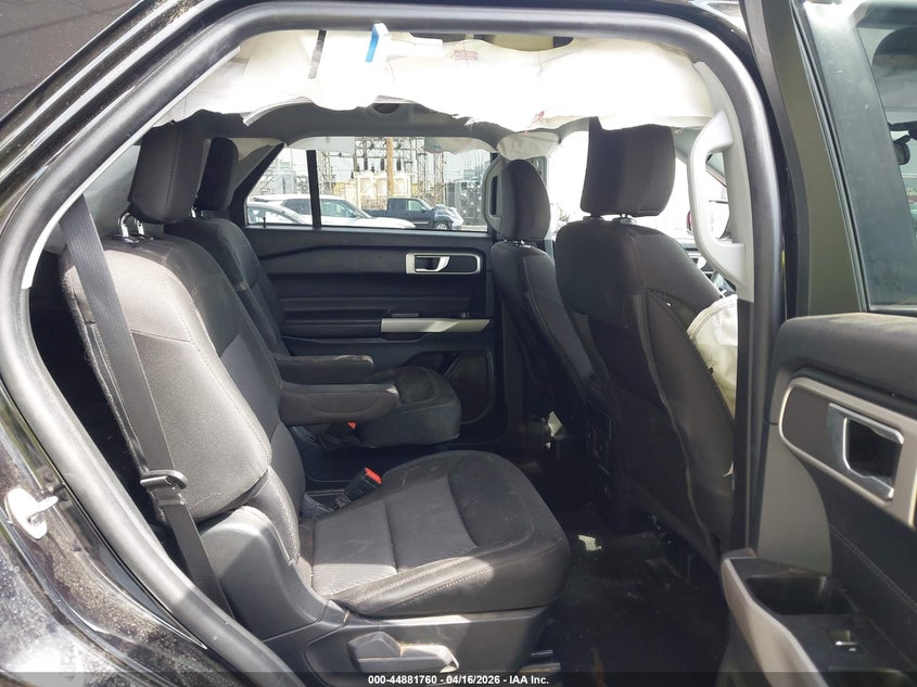 2023 Ford Explorer 2.3 Xlt black Lot 111044881760 Vin 1FMSK7DH4PGB86716