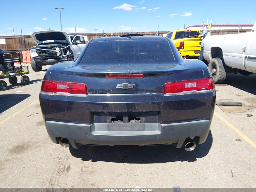 2014 Chevrolet Camaro 2Ls VIN: 2G1FA1E32E9135048 Lot: 44881770