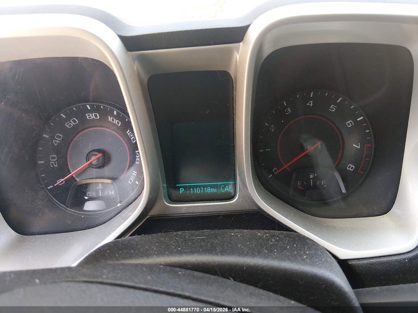 2014 Chevrolet Camaro 2Ls VIN: 2G1FA1E32E9135048 Lot: 44881770