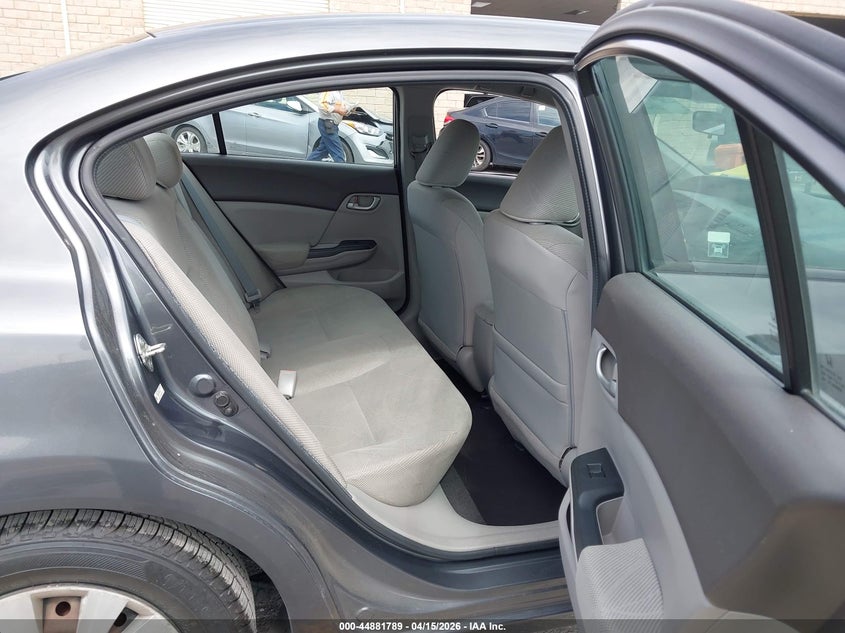 2012 Honda Civic Lx VIN: 2HGFB2F5XCH567451 Lot: 44881789