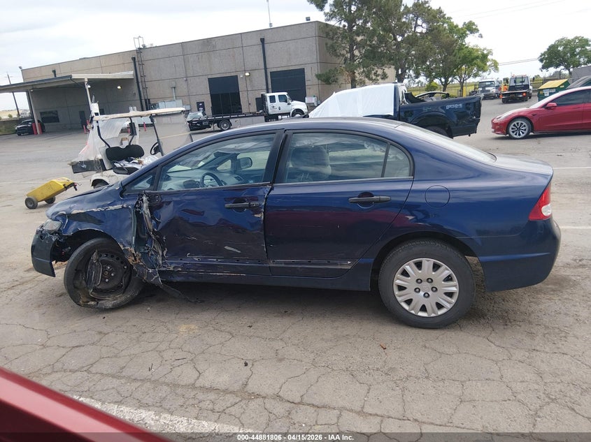 2010 Honda Civic Vp VIN: 2HGFA1F3XAH520624 Lot: 44881806