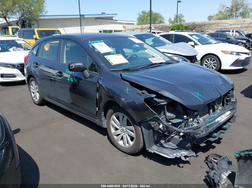 2016 Subaru Impreza 2.0I Premium