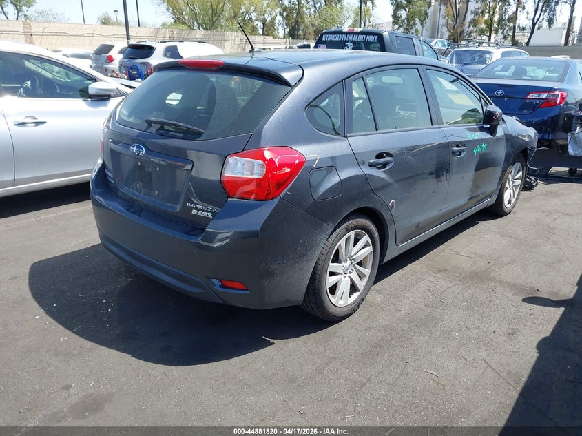 2016 Subaru Impreza 2.0I Premium