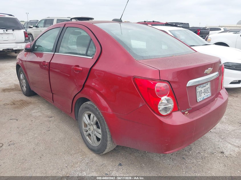 2016 Chevrolet Sonic Lt Auto