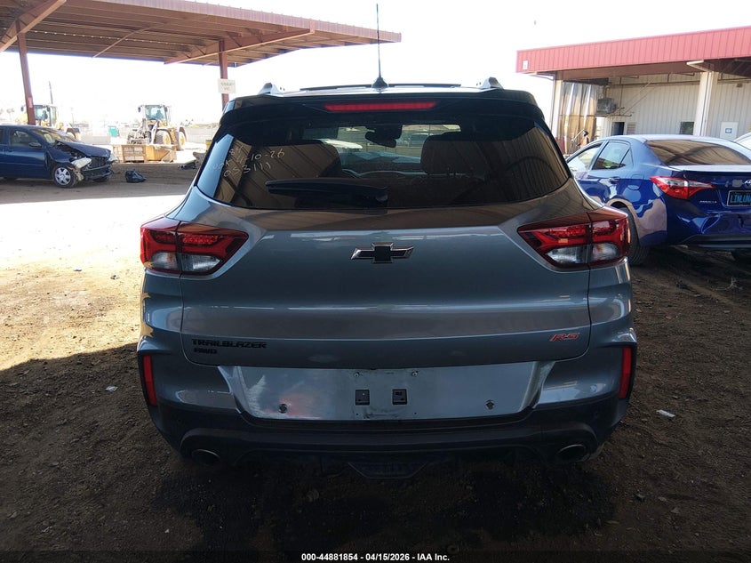2021 Chevrolet Trailblazer Awd Rs VIN: KL79MUSL6MB053111 Lot: 44881854