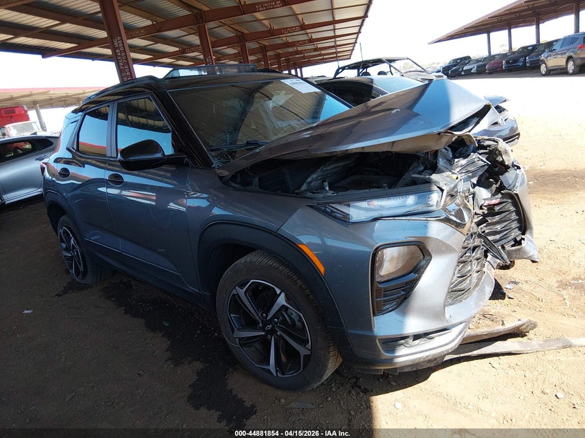 2021 Chevrolet Trailblazer Awd Rs VIN: KL79MUSL6MB053111 Lot: 44881854