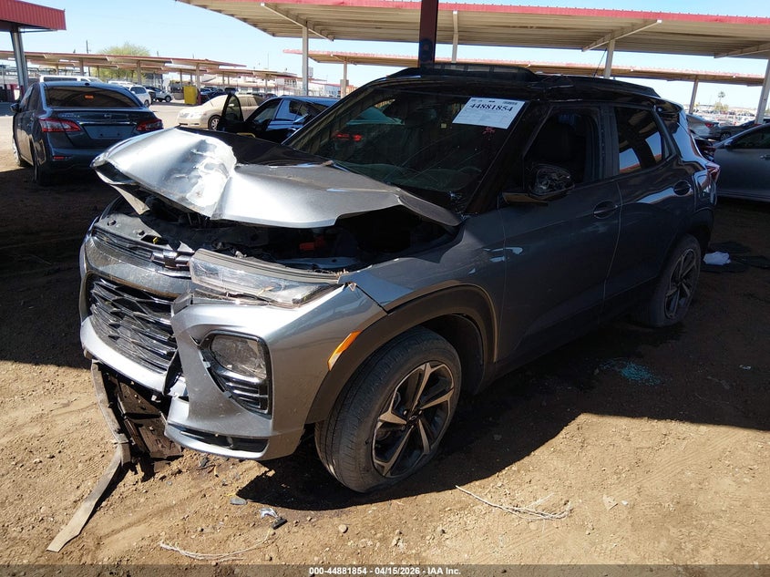 2021 CHEVROLET TRAILBLAZER auction photo 2