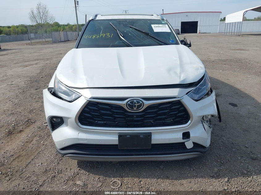 2023 Toyota Highlander Platinum VIN: 5TDKDRBH0PS002259 Lot: 44881931