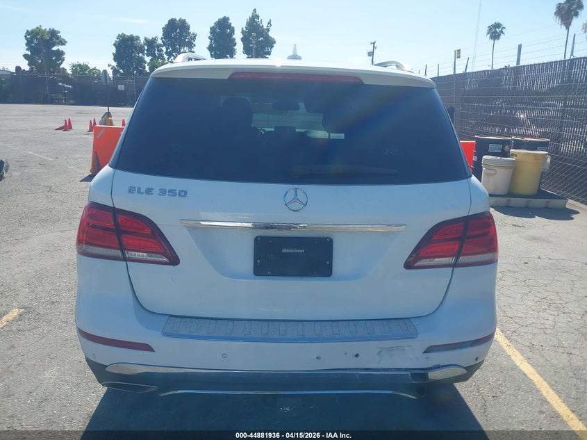 2016 Mercedes-Benz Gle 350 VIN: 4JGDA5JB7GA786584 Lot: 44881936