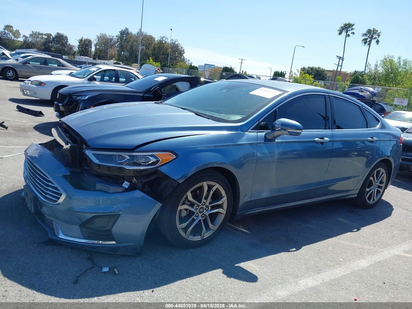 2019 Ford Fusion Sel VIN: 3FA6P0CD2KR238798 Lot: 44881939