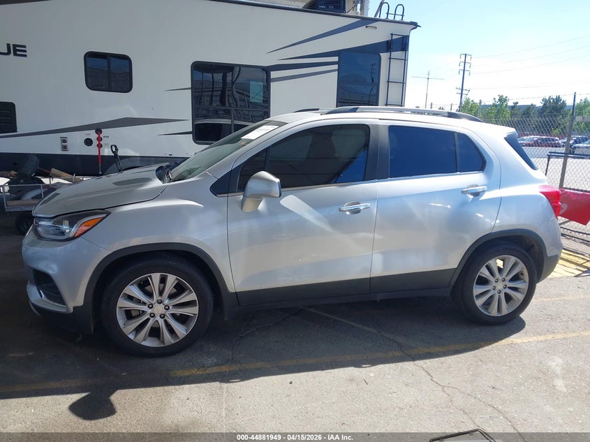 2017 Chevrolet Trax 1.4 Premier white Lot 111044881949 Vin 3GNCJMSB9HL238032