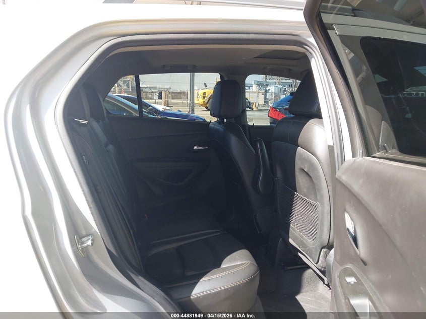 2017 Chevrolet Trax 1.4 Premier white Lot 111044881949 Vin 3GNCJMSB9HL238032
