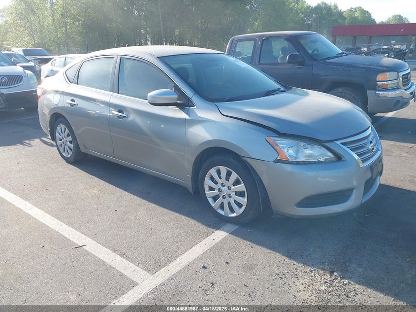 2014 Nissan Sentra Fe+ S/Fe+ Sv/S/Sl/Sr/Sv