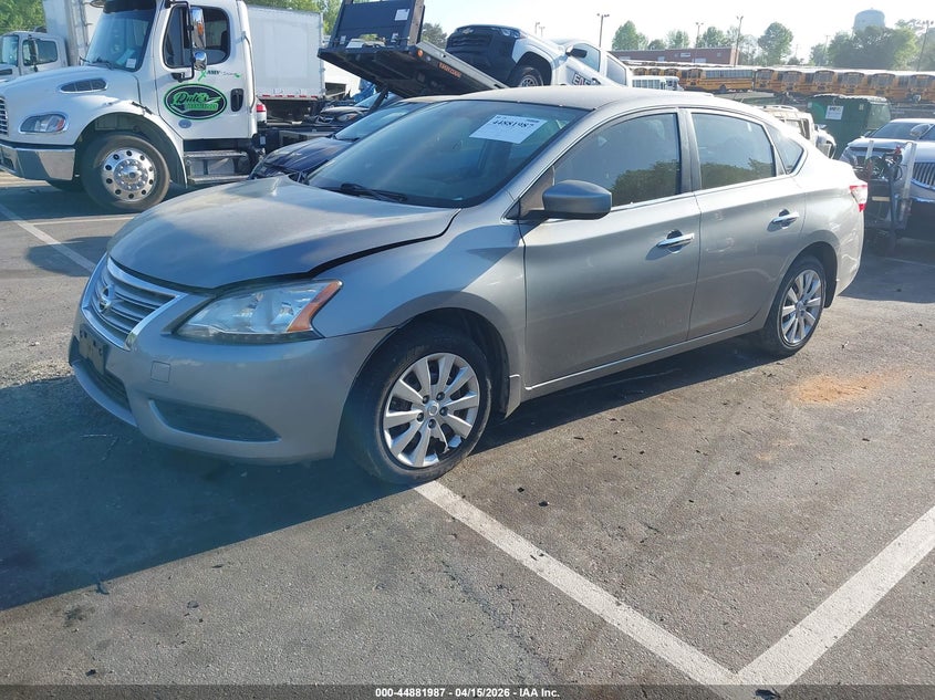 2014 Nissan Sentra Fe+ S/Fe+ Sv/S/Sl/Sr/Sv