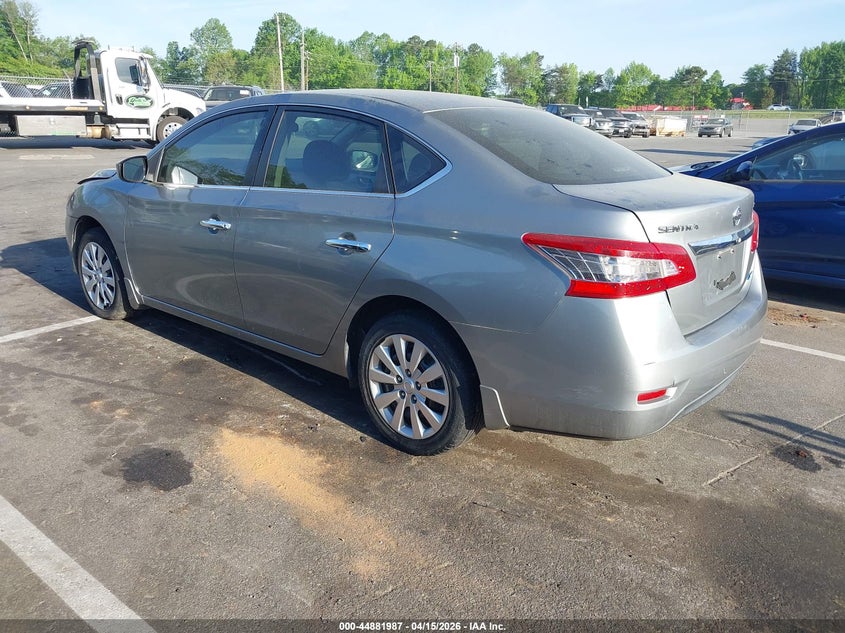 2014 Nissan Sentra Fe+ S/Fe+ Sv/S/Sl/Sr/Sv