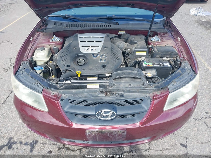 2007 Hyundai Sonata Limited/Se V6 VIN: 5NPEU46F37H258300 Lot: 44881994