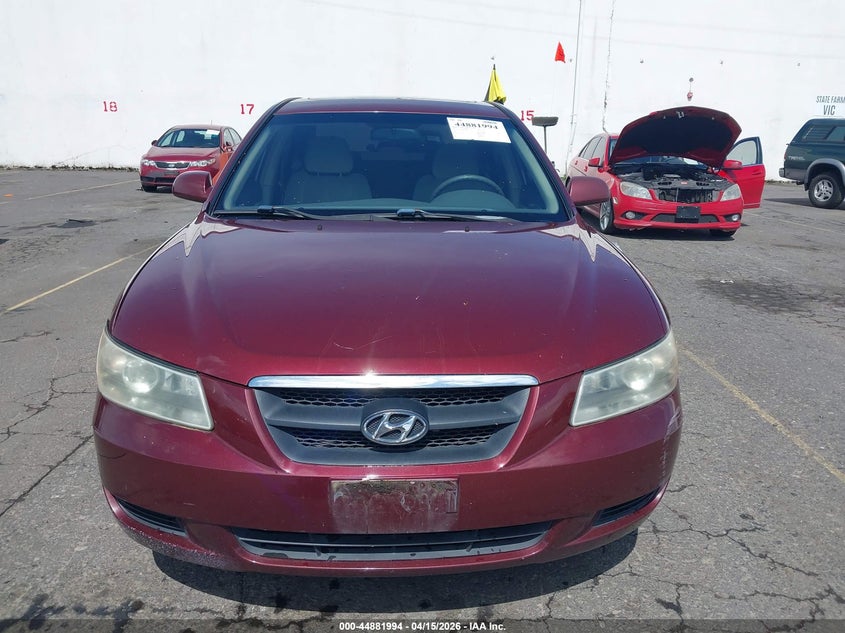 2007 Hyundai Sonata Limited/Se V6 VIN: 5NPEU46F37H258300 Lot: 44881994