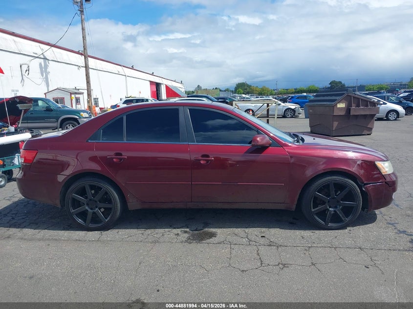 2007 Hyundai Sonata Limited/Se V6 VIN: 5NPEU46F37H258300 Lot: 44881994