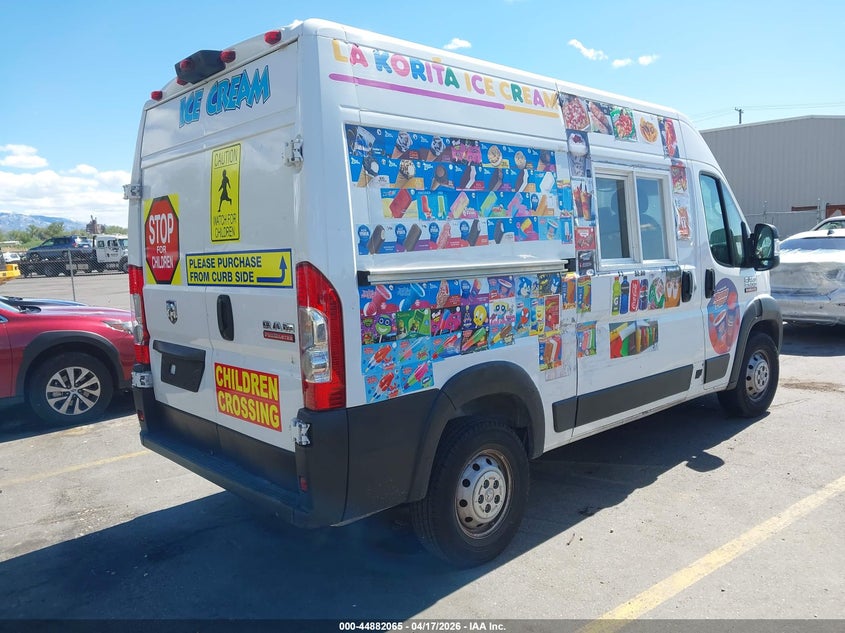 2019 RAM PROMASTER 2500 auction photo 4