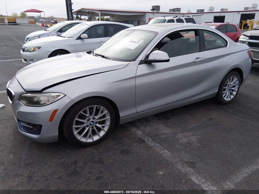 Vin: wba1f9c56gv742573, lot: 45379404, bmw 228i 20162