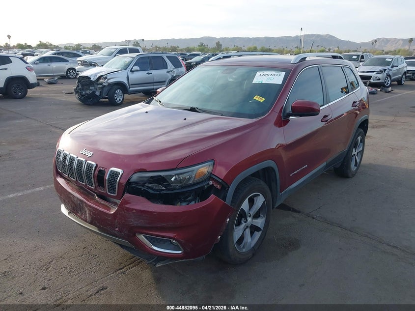 2019 Jeep Cherokee Limited 4x4 1C4PJMDXXKD471322 photo 1