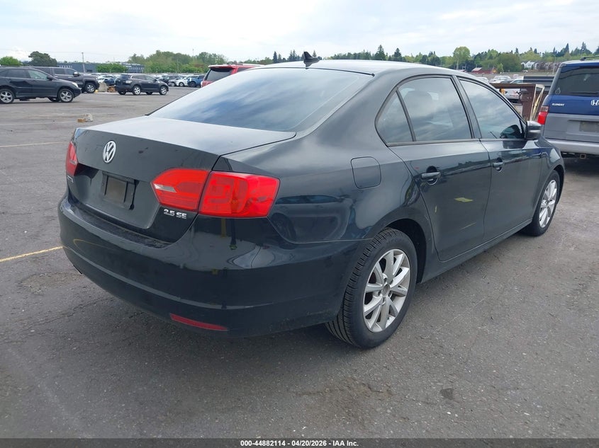 2012 Volkswagen Jetta 2.5L Se