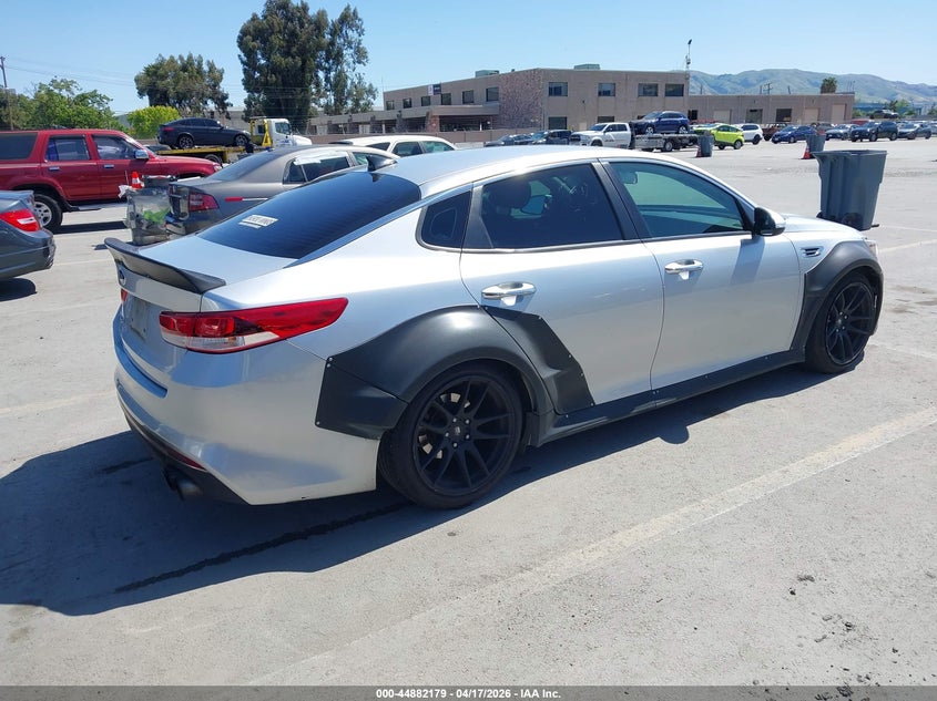 Vin: 5xxgt4l3xhg122829, lot: 45379510, kia optima lx 20174