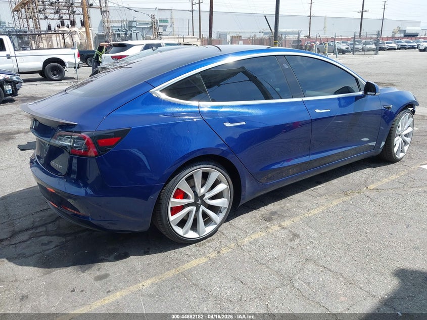 Vin: 5yj3e1eb9jf081050, lot: 45379513, tesla model 3 long range/performance 20184