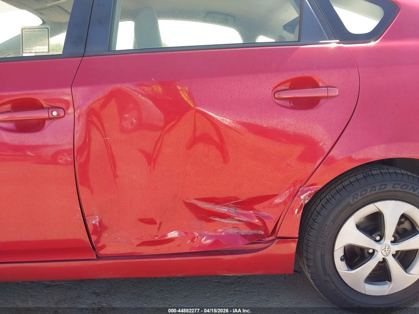 2013 Toyota Prius Two VIN: JTDKN3DU3D0346333 Lot: 44882277