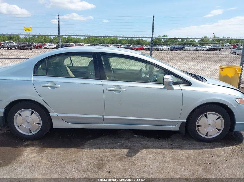 2008 Honda Civic Hybrid VIN: JHMFA36238S011154 Lot: 44882364