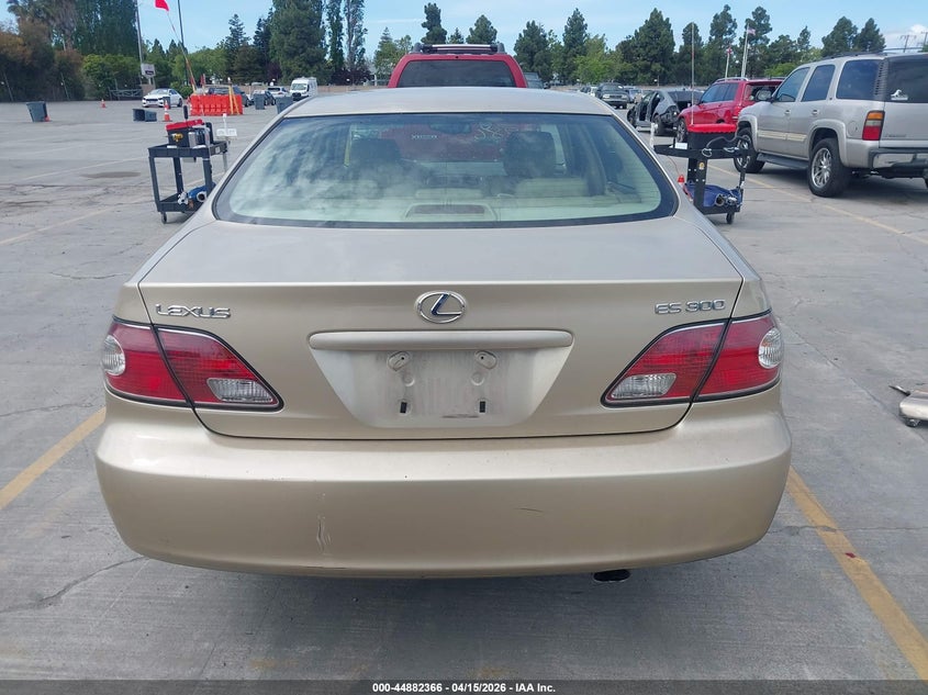 2003 Lexus Es 300 VIN: JTHBF30G030115660 Lot: 44882366