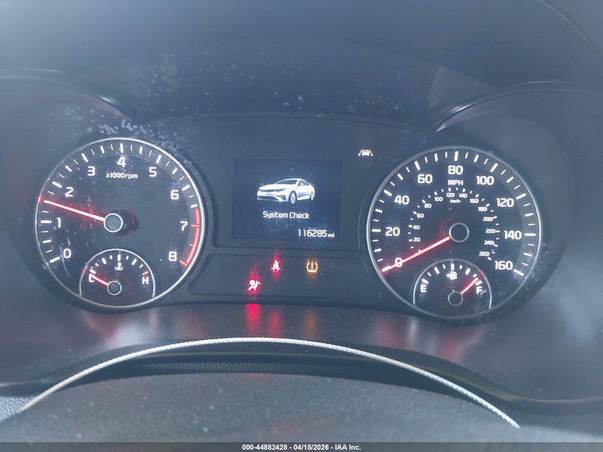 2019 Kia Optima Lx VIN: 5XXGT4L31KG337149 Lot: 44882428