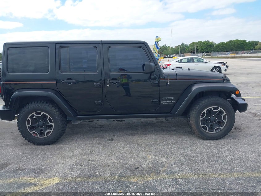2015 Jeep Wrangler Unlimited Sport VIN: 1C4BJWDG2FL604656 Lot: 44882592