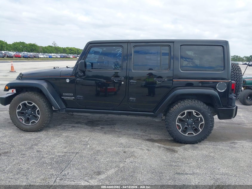 2015 Jeep Wrangler Unlimited Sport VIN: 1C4BJWDG2FL604656 Lot: 44882592
