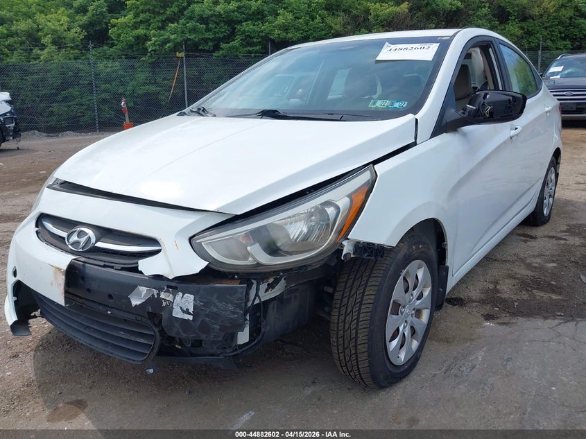 2016 Hyundai Accent Se VIN: KMHCT4AE4GU162606 Lot: 44882602