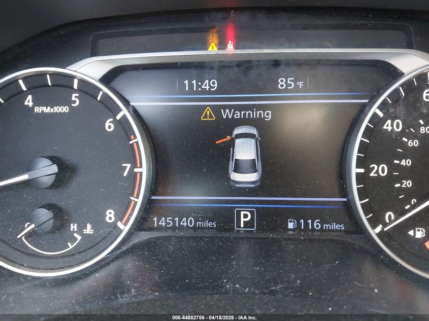 2019 Nissan Altima 2.5 Sl VIN: 1N4BL4EV3KC220669 Lot: 44882756