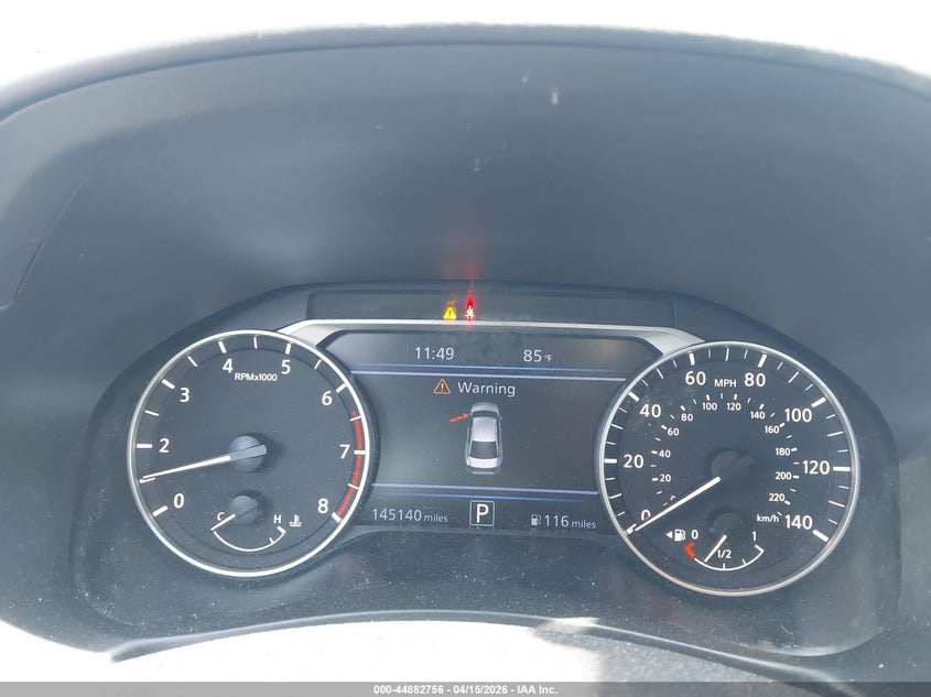 2019 Nissan Altima 2.5 Sl VIN: 1N4BL4EV3KC220669 Lot: 44882756