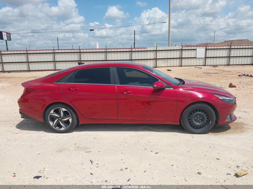 2023 Hyundai Elantra Hybrid Limited VIN: KMHLN4AJ5PU049545 Lot: 44882806