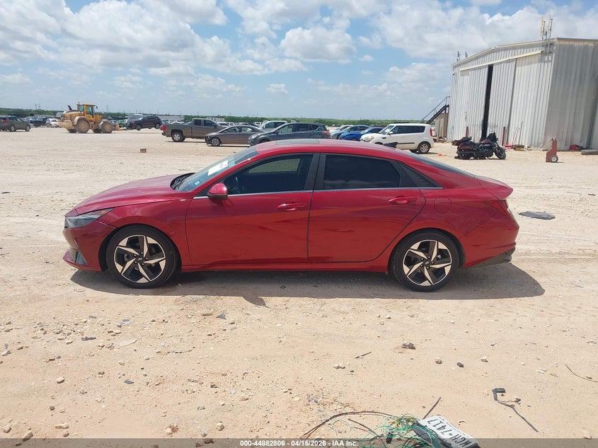 2023 Hyundai Elantra Hybrid Limited VIN: KMHLN4AJ5PU049545 Lot: 44882806